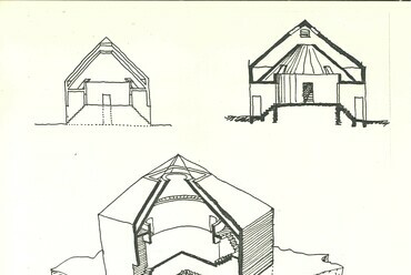 Az ilorini villához készült rajzok, 1977 k.
