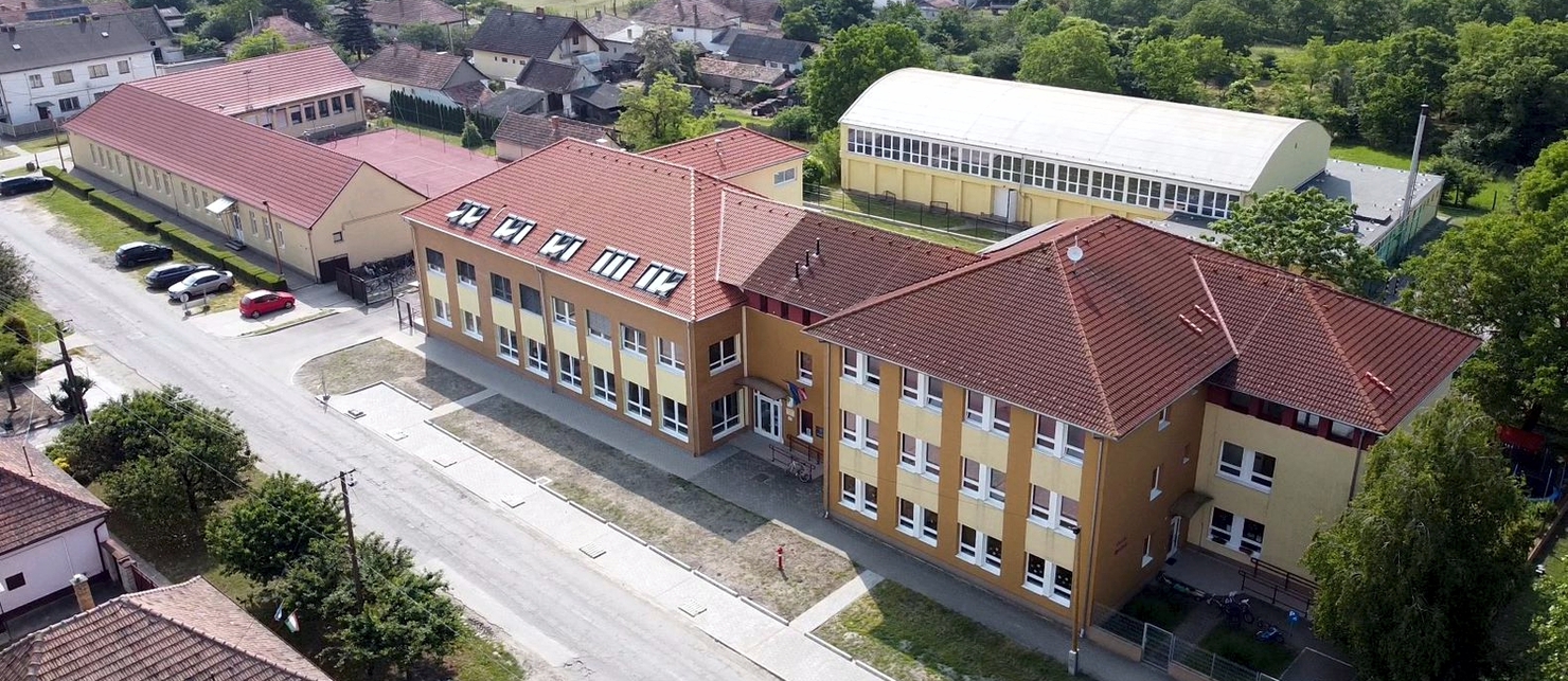 A Hercegszántói Horvát Iskola, 2023. Forrás: az iskola facebook oldala
