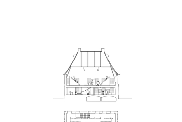 A városháza átalakítására készített koncepció (nem valósult meg). LIST & LOLA: Torhout főterének és környezetének megújítása.
