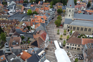 Légi fotók. LIST & LOLA: Torhout főterének és környezetének megújítása. Forrás: LIST
