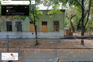 Budapest, Kucsma utca 45-49. Forrás: screenshot/Google Térkép

