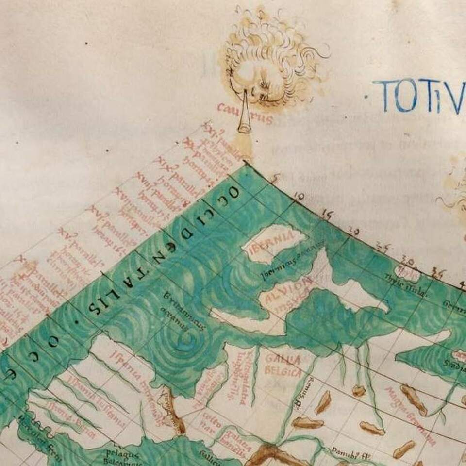 Ptolemaeus: Geographiae libri VIII. (1450. körül) corvina.hu
