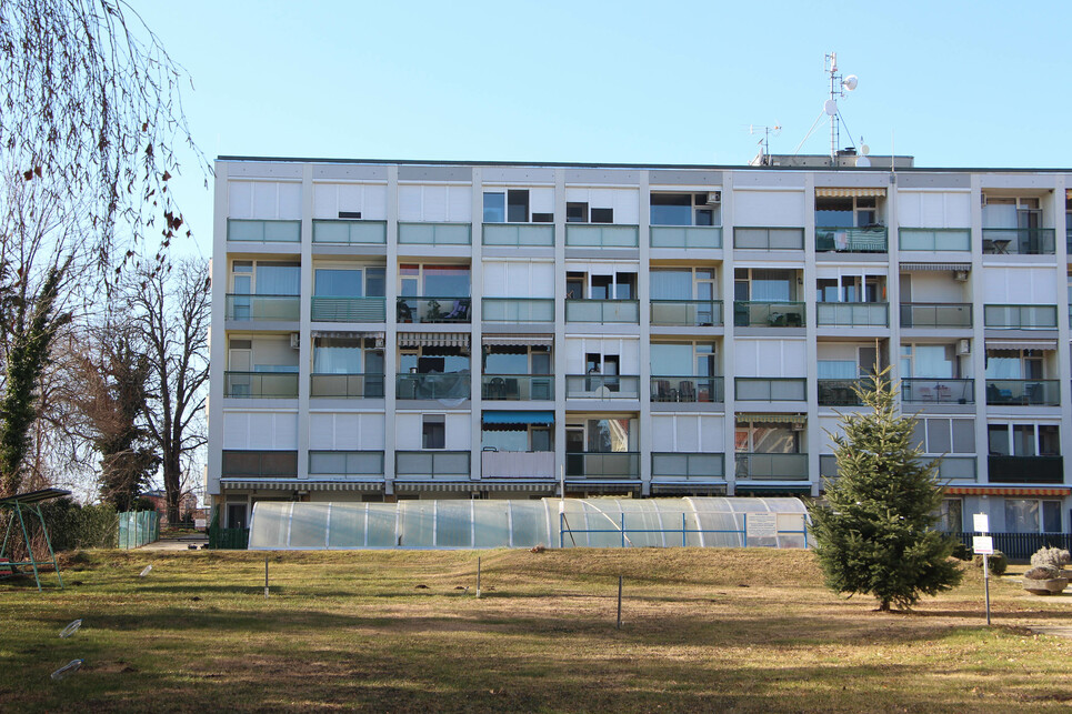 Keszthely, egykori ÁFOR üdülő (tervező: Callmeyer Ferenc), ma apartmanház. Fotó: Wettstein Domonkos

