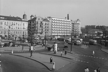 Boráros tér, 1963. Forrás: Fortepan / UVATERV

