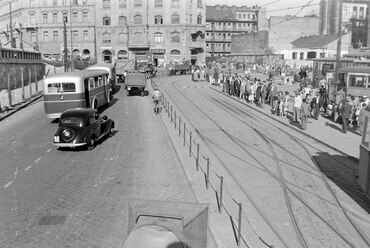 Boráros tér, 1952. Forrás: Fortepan / Magyar Rendőr
