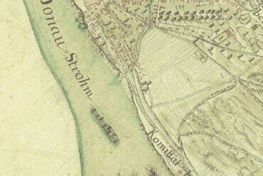 1775-ös térkép a területről. 
