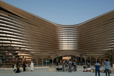 Mobility Pavilion. Tervező: Foster + Partners
