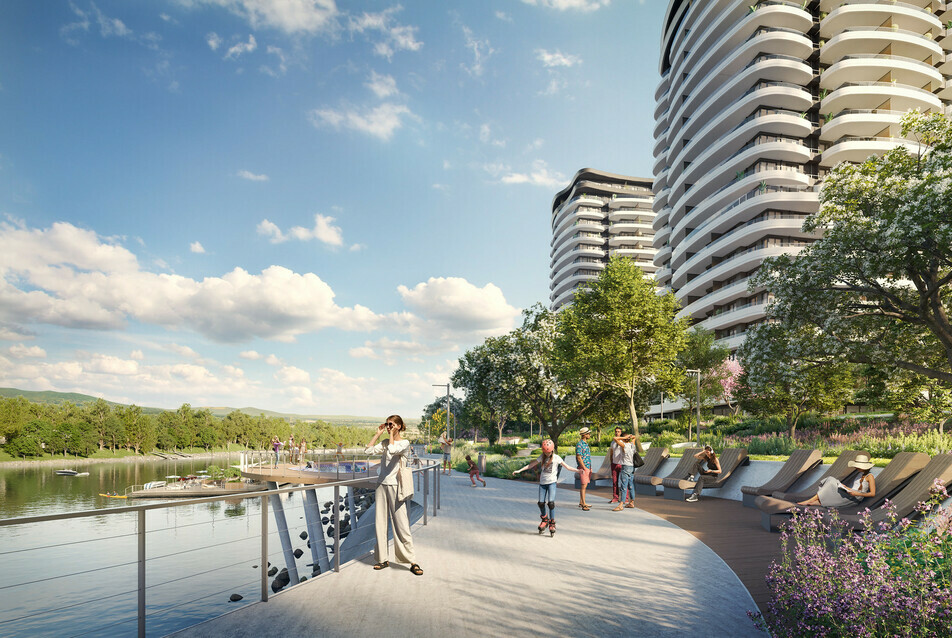 Marina City: A Dyer Group építészeti koncepciója