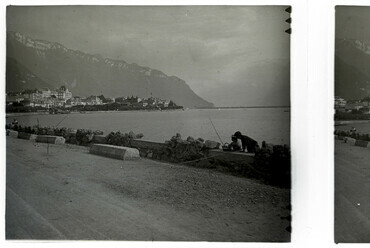 Svájc, Montreux. Felvétel éve: 1910. / Forrás: Fortepan 27519 / Schoch Frigyes
