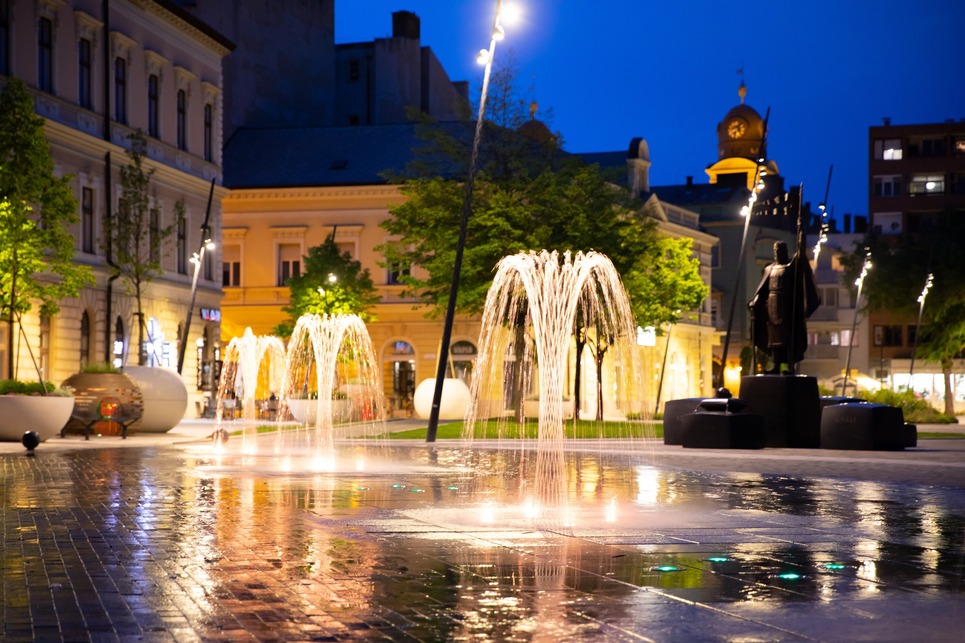 Dósa nádor tér. Forrás: Debrecen városa/Facebook
