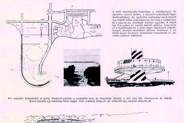 Olgyay Aladár és Olgyay Viktor: Balatonaliga üdülőtelep fejlesztési terve. Forrás: Magyar Építőművészet 1944/8 185-193
