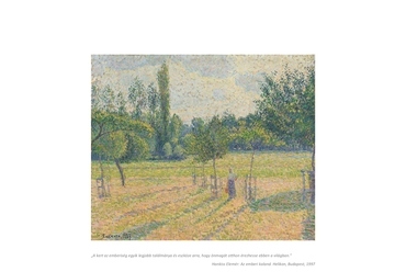 Kert, gyümölcsös - Camille Pissarro, 