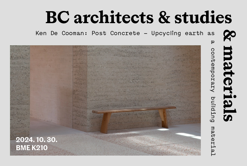 Post Concrete – Upcycling earth as a contemporary building material