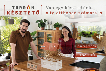 Terrán KészTető: új dimenziót nyitott az előregyártott szerkezet. Forrás: Terrán
