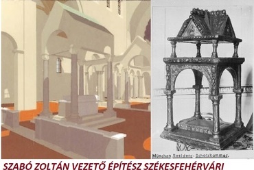 Szabó Zoltán vezető építész székesfehérvári cibórium rekonstrukciója, Vármúzeum 2001/1.sz.
