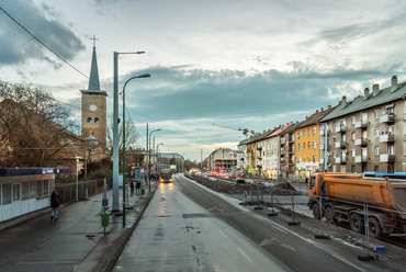 A Bosnyák tér és környéke ma. Fotó: Gulyás Attila
