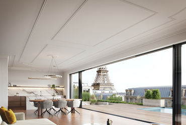 Paris Penthouse. Fotó: Misys. Forrás: KÉSZ Csoport
