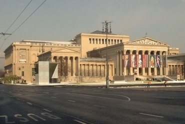 Szépművészeti Múzeum Bővítése, tervező - Karácsony Tamás
