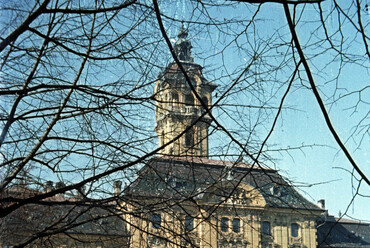 Széchenyi tér, Városháza, 1963. Forrás: Fortepan / Nagy Gyula
