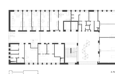 Szent Kristóf Szakrendelő Gyermekegészségügyi Centrum és Egynapos Sebészet. Tervező: Archikon
