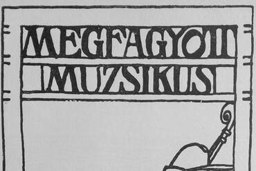 A Megfagyott Muzsikus 1908-as számának címlapja, Mende Valér munkája (hu.wikipedia.org)
