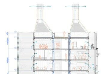 Centre cívic Cristalleries Planell. Barri de les Corts, Barcelona. 2016
