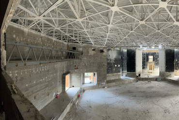 CODE / Dimitrov projekt, Veszprém. Hexagon építés közben. Fotó: Simon Viktória

