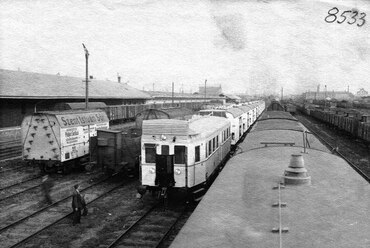Józsefvárosi pályaudvar, 1935. Forrás: Fortepan / Villányi György
