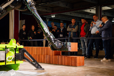 WLTR falazórobot. Forrás: Wienerberger
