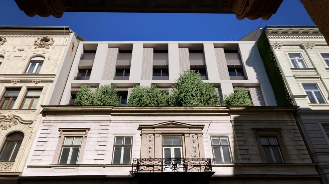 Lineart Architects: A beruházás koncepcióterve. Forrás: Telepítési Tanulmányterv/Terézváros
