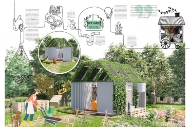 Garden Community, Pécs / Dányi Tibor Zoltán, Szintén Bianka. Illusztráció: Dányi Tibor Zoltán, Szintén Bianka
