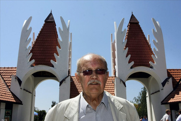 Makovecz Imre Sárospatakon 2009-ben // Fotó: Vajda János
