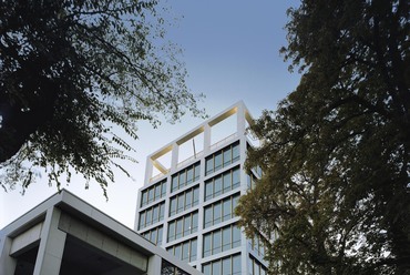 Corvinus Gellért Campus, megrendelő: Maecenas Universitatis Corvini Alapítvány. Tervezők: Plant - Atelier Péter Kis Kft. & Lean Tech Mérnökiroda. Fotó: Salát Zalán Péter és Villányi Csaba
