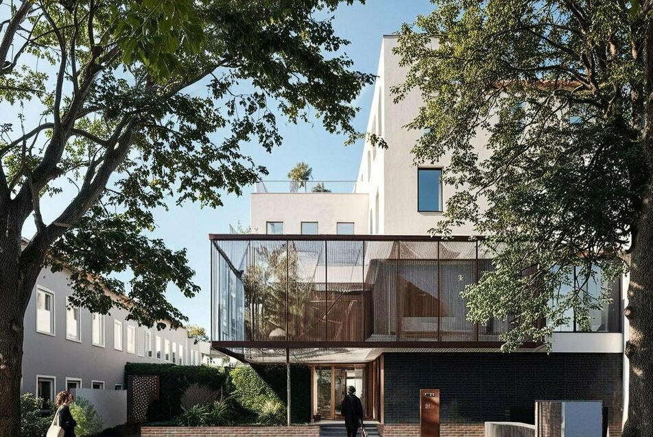 Irodaház épül Angyalföldön, a Rokolya utcai templommal szemben