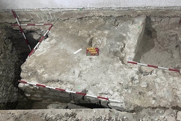17. századi bástyarészlet a Körmendy Ház pincéjében. Forrás: Salt
