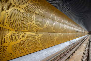 M3 metró, Budapest. Forrás: Palkó György, KÉSZ Metaltech
