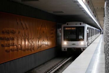 M3 metró, Budapest. Forrás: Palkó György, KÉSZ Metaltech
